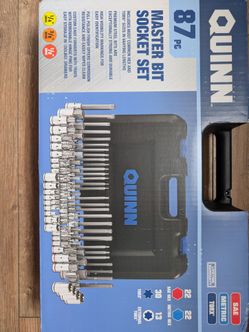 Quinn master bit socket set 87 pcs