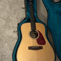 SAMICK VALLEY ARTS CUSTOM SHOP ACOUSTIC GUITAR AMC-1 -AMERICAN CLASSIC SERIES. VINTAGE 1995.