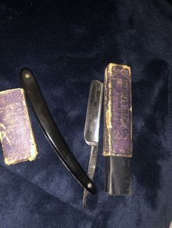 Vintage gw southern Sheffield straight razor