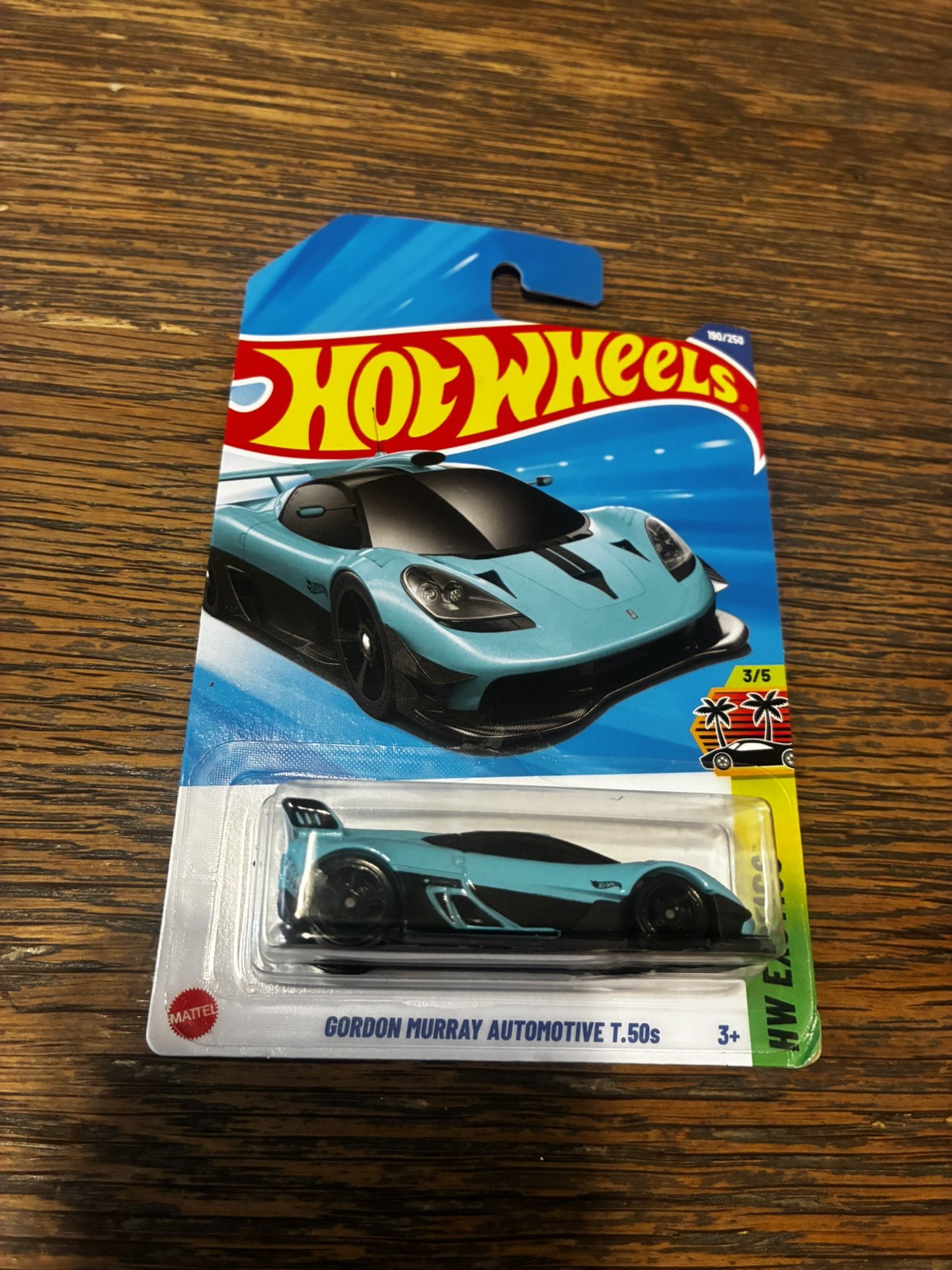 Hot Wheels GORDON MURRAY AUTOMOTIVE T.50s, Blue J-Case