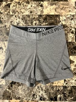 Nike Pro Grey Short Size Small