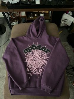 Purple Sp5der hoodie