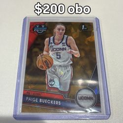 Paige Bueckers sports Card /50