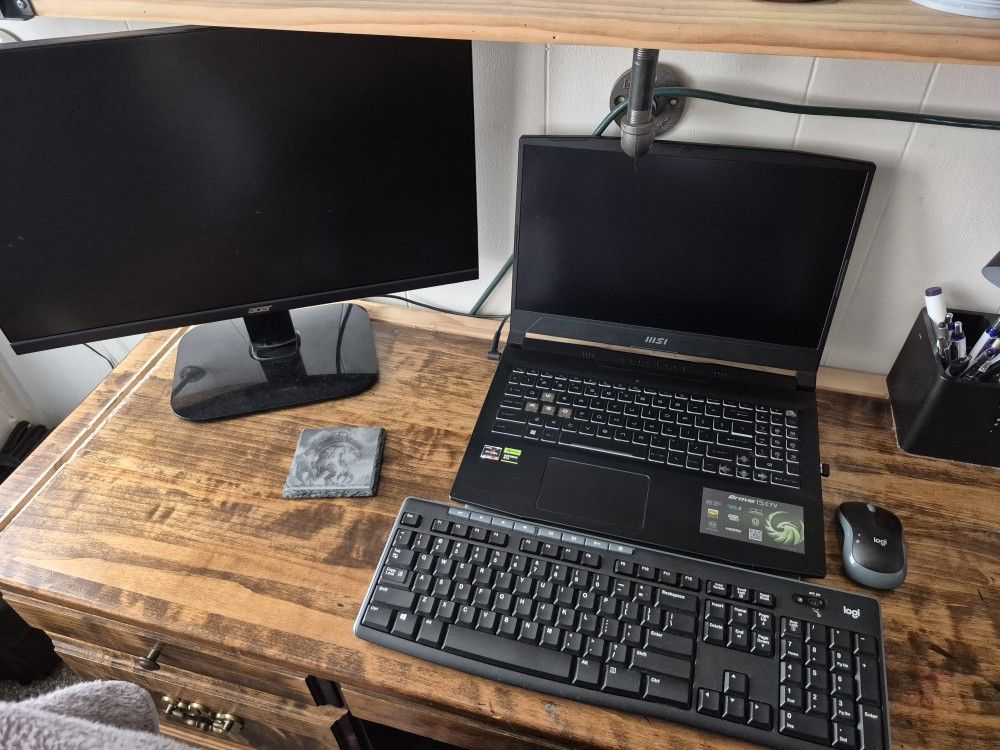 MSI Bravo 15 Gaming Laptop + Extras Like New