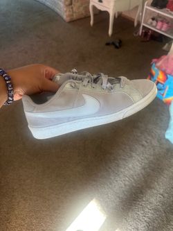 Nike sb silver grey shoes