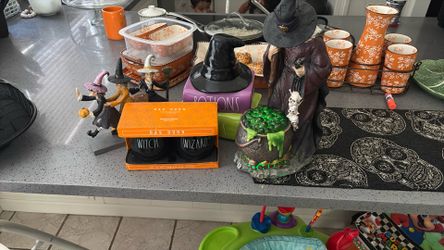 Witch Halloween set