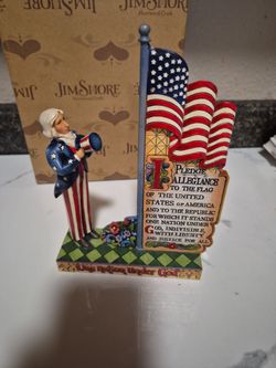 Jim Shore Heartwood Creek Uncle Sam Figurine