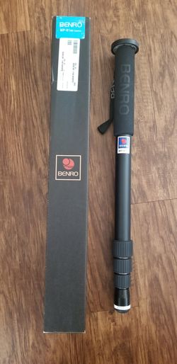 Benro Professional Camera Monopod with 3 leg base (like new w/box)