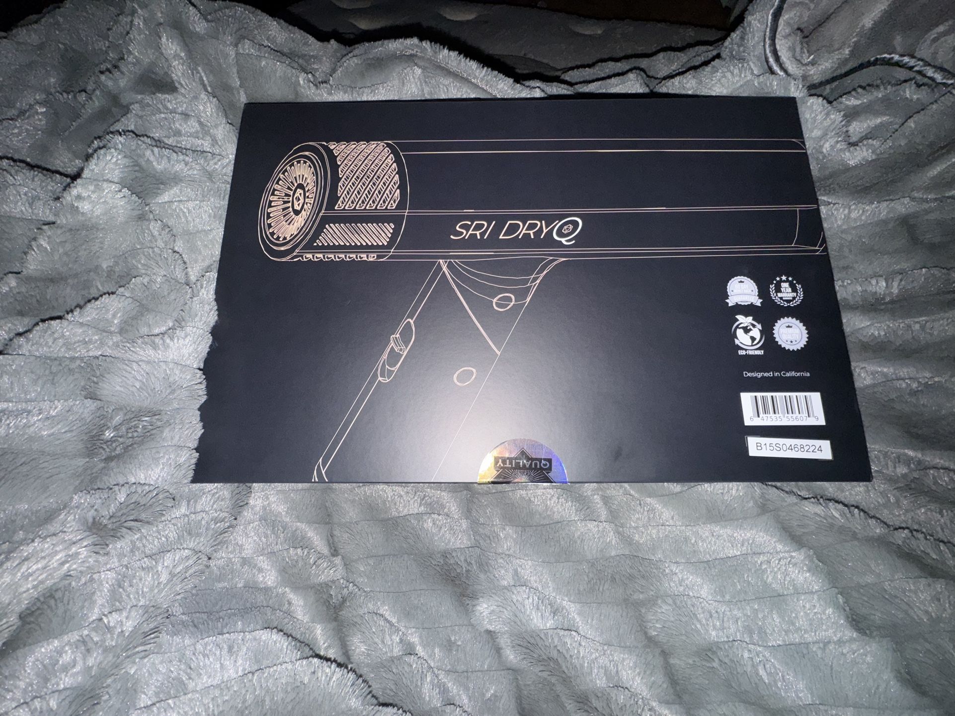 SRI DRY-Q Hair Dryer -Skincare Research Institute