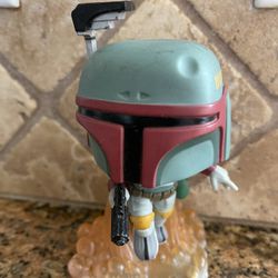 Funko Pop! Star Wars Boba Fett Flying Smuggler's Bounty Exclusive Bobble-Head #102 No Box