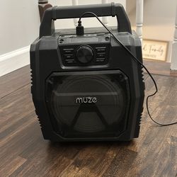 MUZE wireless Speaker- Comes with charger- Used Once