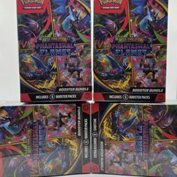 Phantasmal Flames Booster Bundle Pokemon TCG Sealed Box 