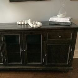 Entertainment Center - Haverty’s  Beckley Entertainment Center Console - Quality Built