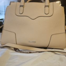 Rebecca Minderkoff Hand Bag Beautiful Condition  Beige $25.00 OBO 