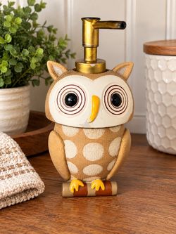 Owl Soap & Lotion Dispenser