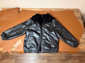 Genuine L@mb and M¡nk Jacket XL