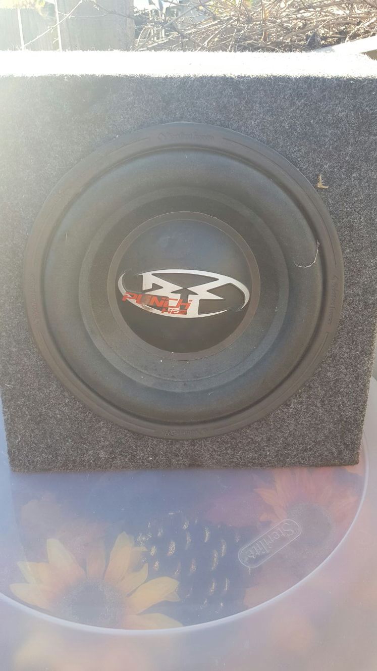 Rockford Fosgate Punch HE2 10" subwoofer
