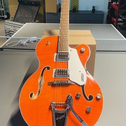 Gretsch G5427T Electromatic Classic Hollow Body 6-String Single-Cut Electric Guitar with Bigsby, Laurel Fingerboard, and Set-Neck Maple Neck (Right-Ha