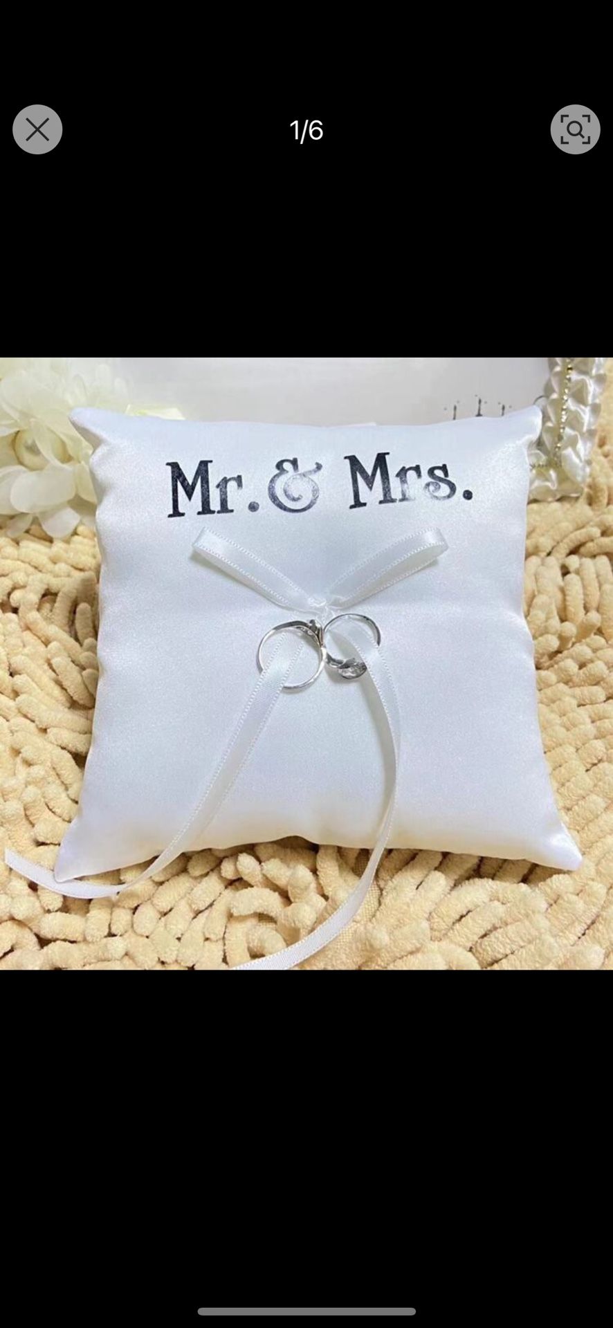 Pillow For Wedding Rings