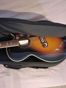 Epiphone Ej200ce studio Jumbo acoustic guitar