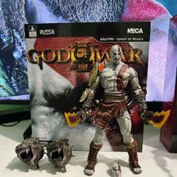  NECA God of War 3 Player Select Official Kratos 7" Figure 