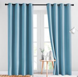 Blackout Curtain -Teal blue