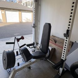 Bench Press Half Rack 