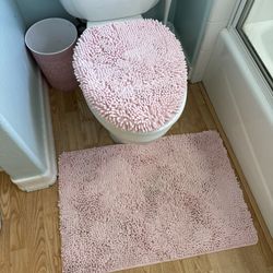 Pink Mermaid Bathroom Decor 