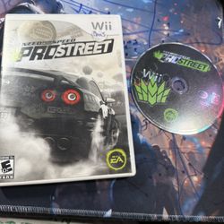 Wii Need For Speed Pro Street