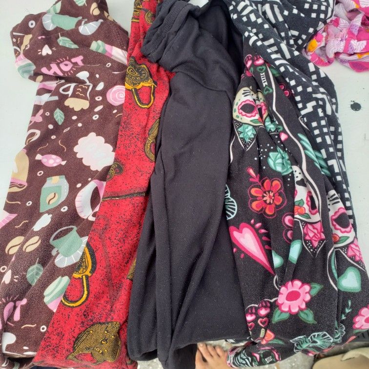 Girls Lularoe Leggings S/M
