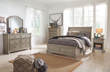 LETTNER - YOUTH SLEIGH BEDROOM SET
