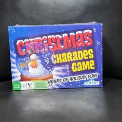 Christmas Charades Game Hours of Holiday Family Fun Ages 8+ Party Game Sealed 