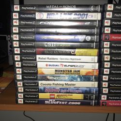 PS2 games $5 each
