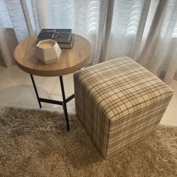 Side Table And Chair 