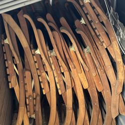 Teakwood Outside Furniture, 10 Chairs, 2 Tables,very Good Condition, Make Offer