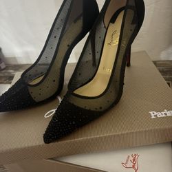 Christian Louboutin Follies Strass Heels