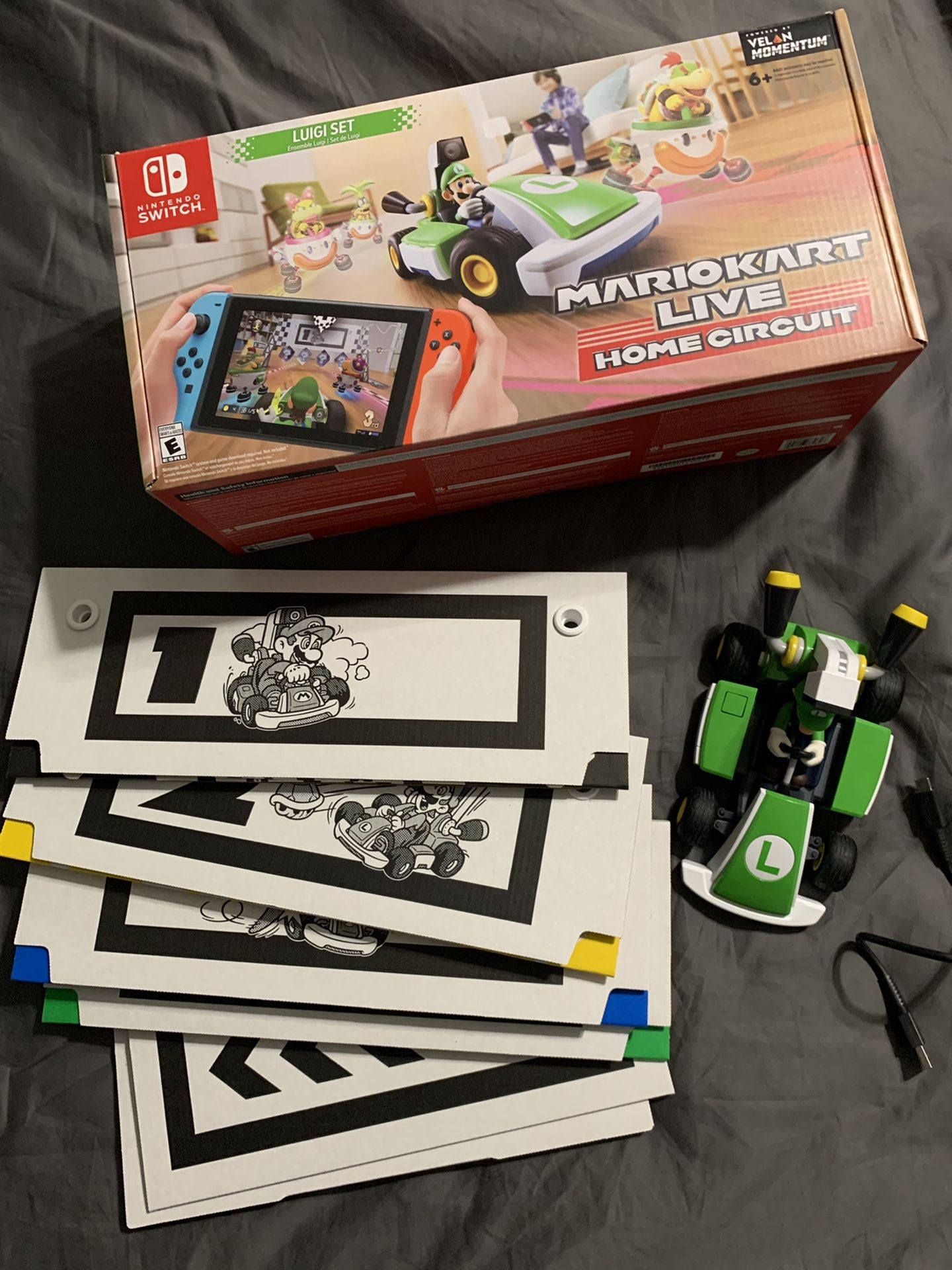 Mario Kart Live Home Circuit Luigi Set Nintendo Switch