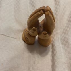 Wooden Praying Hands