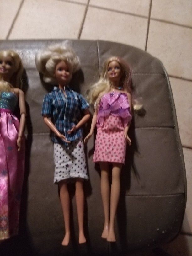 Assorted Barbie Dolls