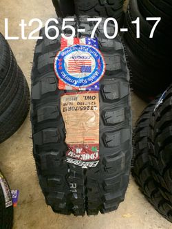 4 new lt265-70-17