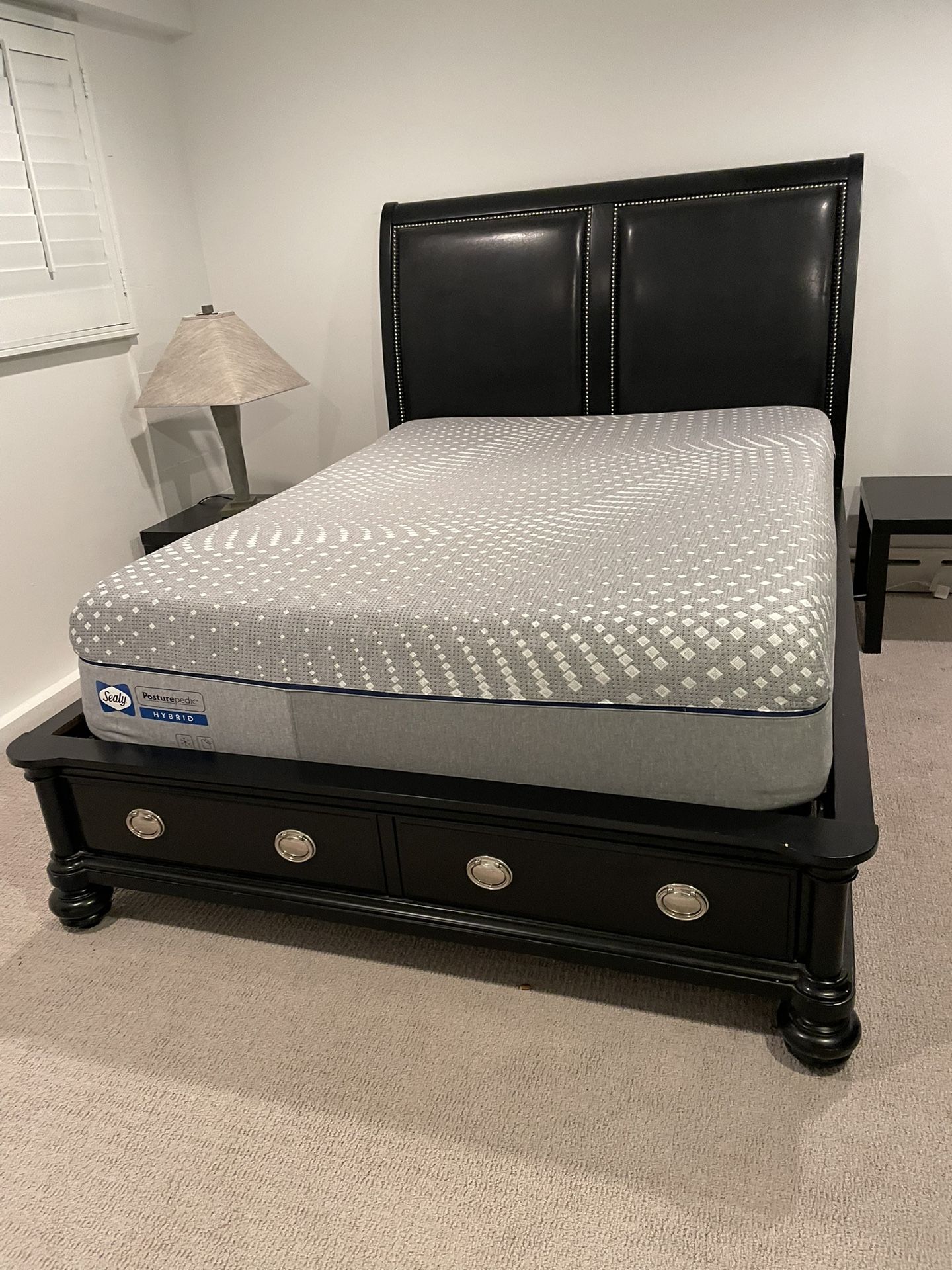 Bed Frame  & Dresser 