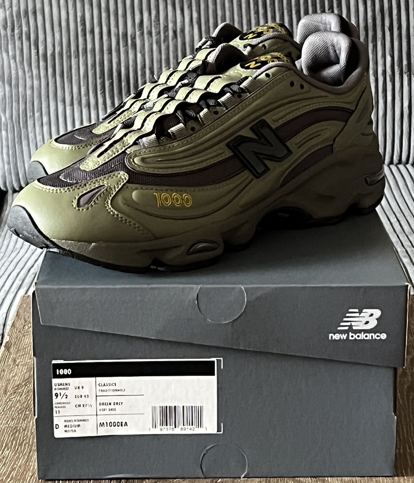 New Balance 1000 Dark Olivine Magnet | Men’s Size 9.5 | M1000EA (2024) NEW