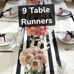 Table Runners Party Birthday Baby Shower Bridal Wedding Decorations 