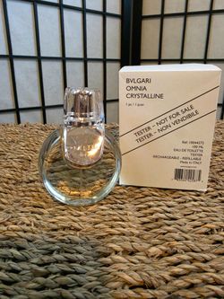 Bvlgari Omnia Crystal EDT Tester box