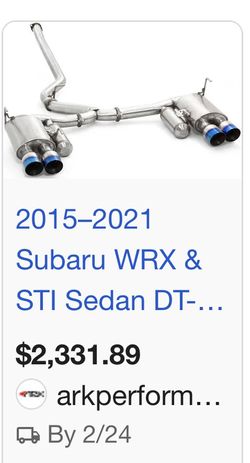 Ark Dt-s Dual Quad Tip Exhaust