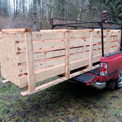 Large Wooden Crates