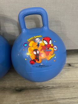 Spider & friends rubber balloon hopper