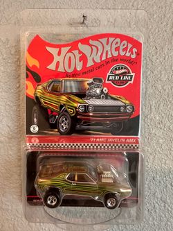 Hot wheels 71 AMC Javelin AMX
