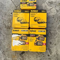 Brand New Dewalt  Battery All 6AH Flex Volt Only $650 Give You Everything