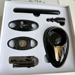 Premium Cigar Cutter Set New